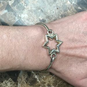 Sterling Silver Starburst Bracelet